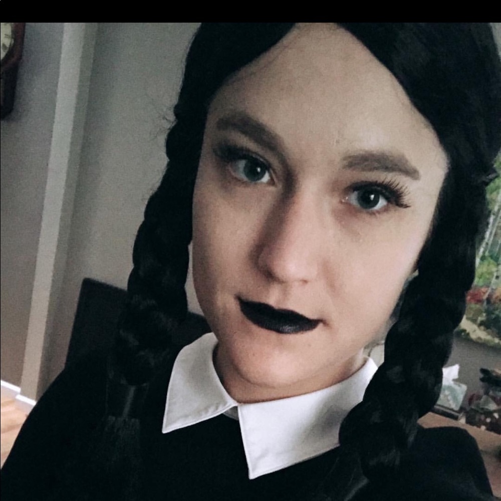 Wednesday Addams Costume (socks not included).